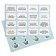 Bulbed Game "Big Circle", with cards