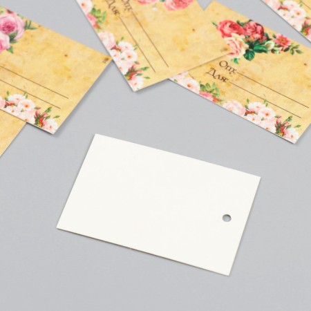 Cardboard "Wishes" set 10 pcs (5 types) 4x6 cm-4