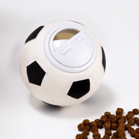 Toy-chart to the treats "Football", 8 cm, white-1