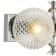 Wall lamp Queenly 2xe27 40w, size 20x35x46 cm, color chromium
