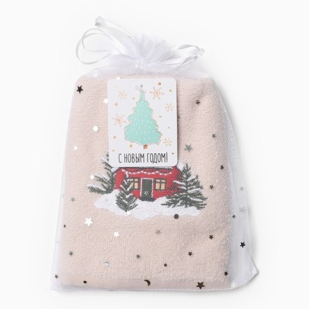 Trick "Country House" 30x60 cm, 100% cotton, 340 g/m2-4