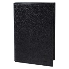 Cover for passport, black color