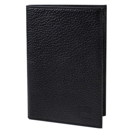 Cover for passport, black color