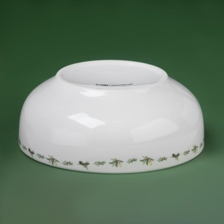 Saladnik New Year's share "approximation of a miracle", 580 ml, 15.5 × 6 cm, porcelain, white color-3