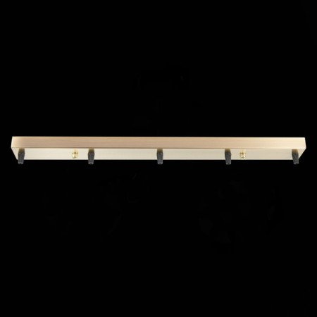 Ceiling mount on 5 lamps (rectangular) ST LUCE. SL001.313.05. SL001, 60x6 cm, bronze color-1