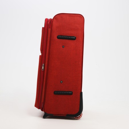 Big suitcase 28 ", a lightning department, code castle, 3 wheels, 2 outer pockets, red color-2