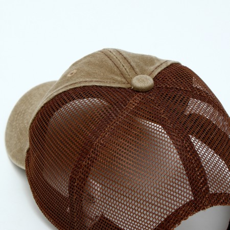 Baby cap for a boy with a grid Adventure, Jeans, Rr. 52-54, 5-7 years old-7