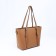 Zipper bag with lightning, the color is light brown