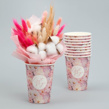 A glass for flowers "Flowers", 350 ml-3