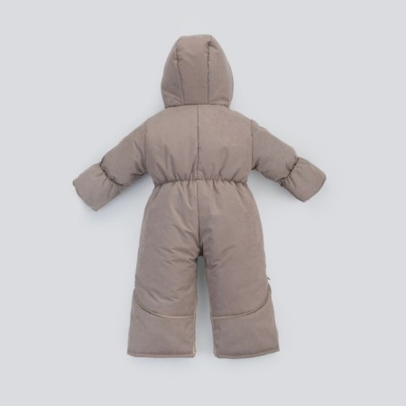 Kinderlitto transformer Kinderlitto “Velvet”, height 62-74 cm, gray-beige color-2