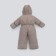 Kinderlitto transformer Kinderlitto “Velvet”, height 62-74 cm, gray-beige color