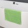 Raccoon floor rag, 250 g/m², 60 × 80 cm, microfiber, with overlock, 1 pc, color green