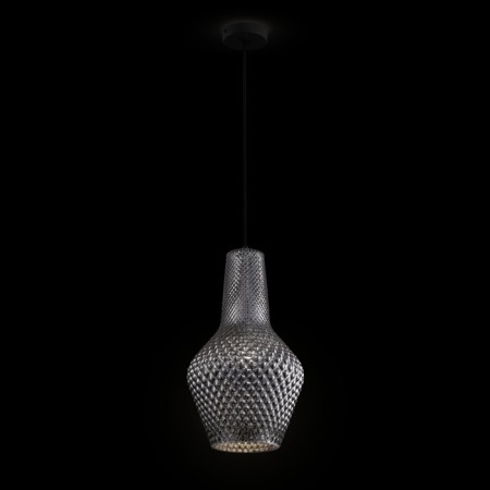 Suspension lamp Maytoni P054PL-01B, E27, 1x40 W, 250x250x1500 mm, black-6