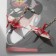 Earrings with pearls "Japan" Bright Origami, colored in gold