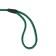 Ringovka with a swivel, 150 x 0.6 cm, black-green