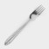 A set of canteen forces "General catering", h = 19 cm, thickness 0.7 mm, 6 pcs, silver color