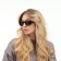 Sunglasses "OneSun", UV 400, pipe 13.5 cm, width 14.5 cm, lens 4.5 x 6.5 cm