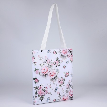 Bag Schoper "Rose", 35x0.5x40 cm, Department without lightning, without lining, white-4