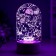 Lamp "steam in space" LED RGB from a network 9.5x10x19 cm Risalux