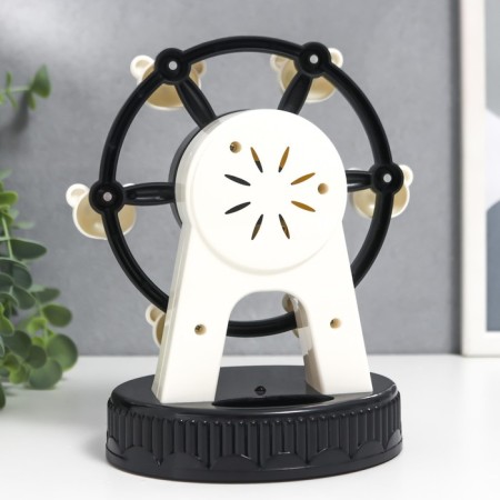Casket Musical Mechanical Light "Ferris Wheel - Panda" 10.5x13.5x19 cm-3