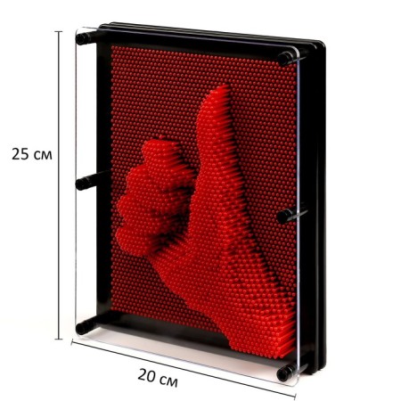 Express-sculptor "PINART", 20 x 25 cm, red-1