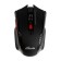 Mouse Ritmix RMW-115, game, wireless, 1600 dpi, USB, black