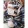 City plaid, size 150x200 cm, brown color