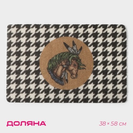Rug -shaped shade "Aidaho", 38 × 58 cm