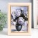 Key "White Peonies" oak milk 15x21 cm
