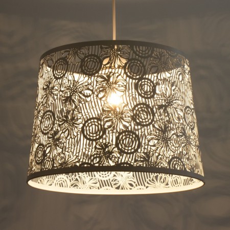 Lamp Bayerlux "Eliot" E27 40W white 35x35x80 cm-3