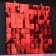 Panel with sequins for photo zones, square, 30*30cm, red color