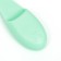 Toothbrush for dogs on a finger, silicone, 14 cm, mint