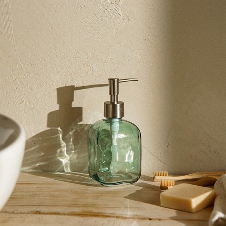 Sl Home soap dispenser, glass, 8 × 8 × 18 cm-4