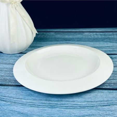 Lenardi bianco plate, d = 25.5 cm