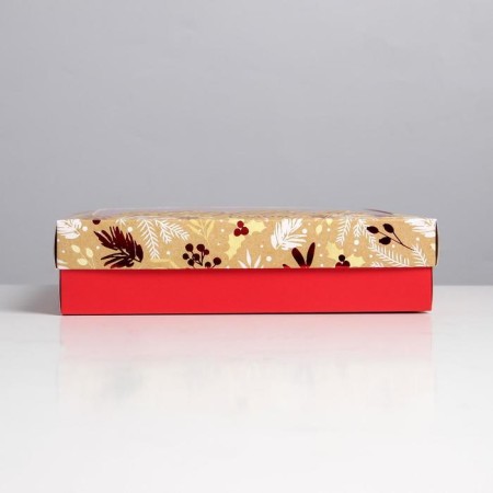 Gift box "Farina", 23.5 x 20.5 x 5.5 cm, New Year-2