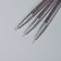 A set of hands for nail design, 3 pcs, 13.5 cm, transparent color