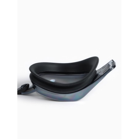 ONLYTOP swimming glasses, a set of nasal jumpers, black, mirror-10