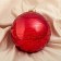 Ball plastic D-20 cm "Orion" red