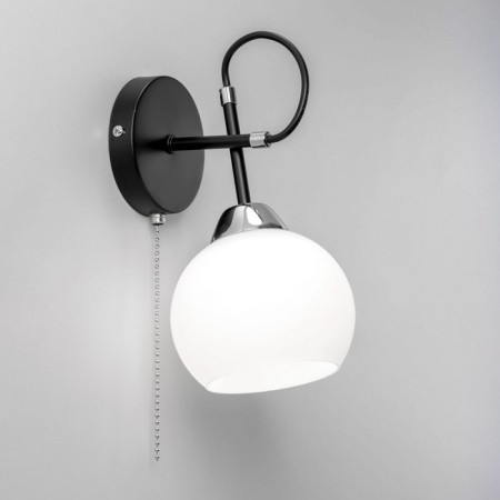 Sconces Citilux "Stephen" CL141411, 12x25.5 cm, 1x75W, e27, black color-1