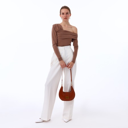 Female bag Textura, small size, redhead-9