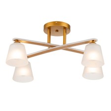 Ceiling light ESCADA, 1101/4PL. 4x60W, E27, 520x370x260 mm, color gold
