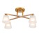 Ceiling light ESCADA, 1101/4PL. 4x60W, E27, 520x370x260 mm, color gold