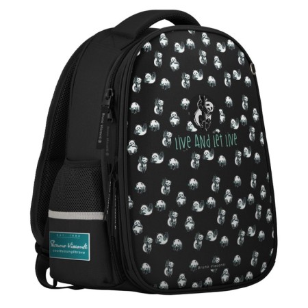 Frame backpack, 38 x 30 x 20 cm, Bruno VisConti 12-001, + Panda Panda Milashki-2