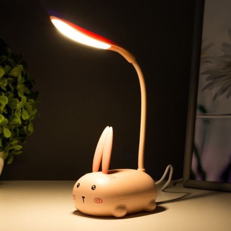 Highway Lamp "Sweet Bunny" LED 3W USB white 9x7x18 cm Risalux-2
