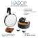 A set for a tea ceremony of 5 items, 3 persons, a cup of 30 ml, a kettle 160 ml, porcelain