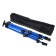 The telescopic prayer, tripod, metallic, blue, size 51 - 153 cm