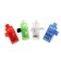 Nozzle on the fingers, light, set 4 pcs., Mix color