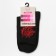 Socks "Dragon", black/red color, size 29