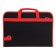 Folder for drawings and drawings for artists A3, 450 x 320 x 30 mm, handles, frame, textile, estado, black red kant