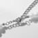 Beads "Pearls" with Shambhala, beads No. 8, 16, white color in silver, 38 cm